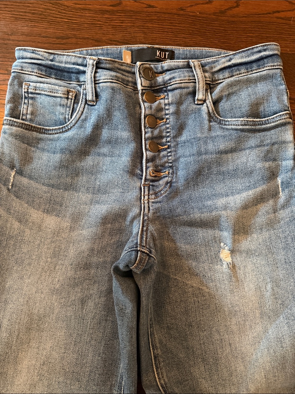 KUT from the Kloth Fab Ab Mom Jeans - Size 6